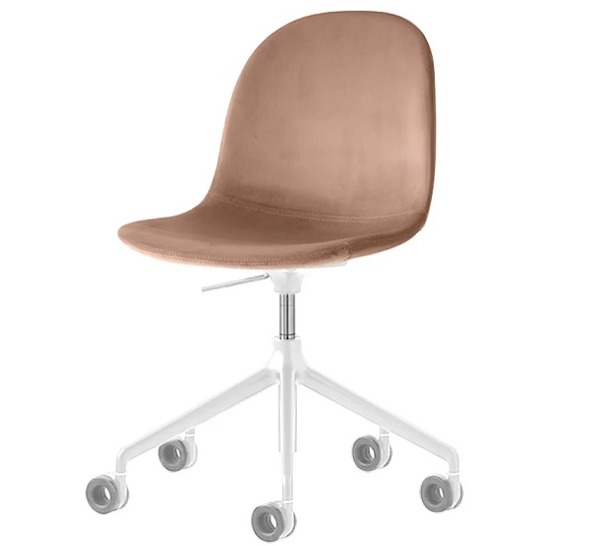 Pracovní židle Academy, kov, regenerovaná kůže, CB1695-LHS