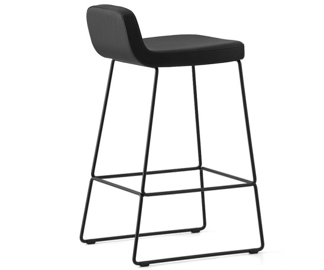 Barová židle Riley, kov, výška sedu 65 cm, CB2108