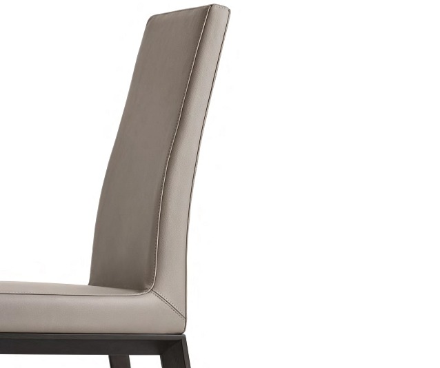 Vysoká židle Bess, dřevo, variabilní potah, CS1294-MTO