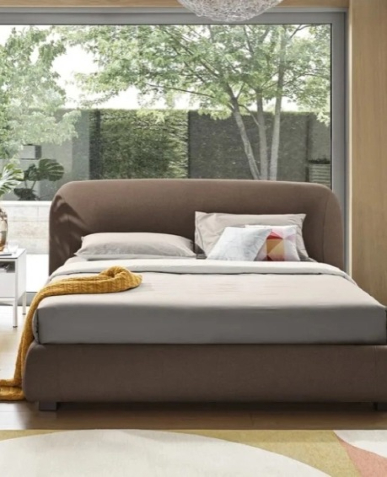 Čalouněná postel Noa, látka, umělá kůže, CS6090