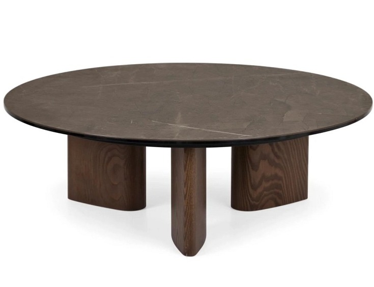 Kulatý stolek Sandy, Ø90 cm, CS5153-B