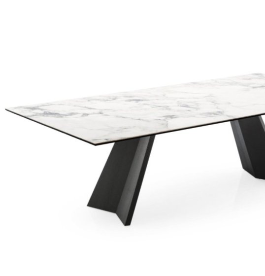 Jídelní stůl Icaro, sklokeramika, 200x100 cm, CS4115-FR 200