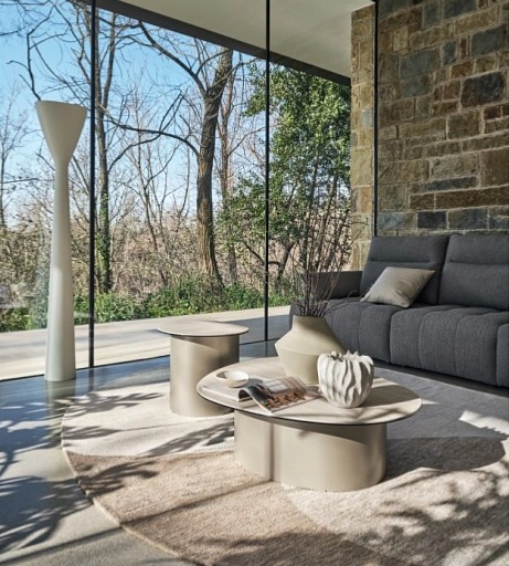 Stolek Twins, 110x87 cm, sklokeramika, CS5156-B