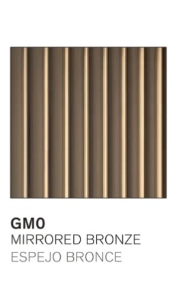 Skleněná komoda Secret, 3 dveře, CS6053-1V