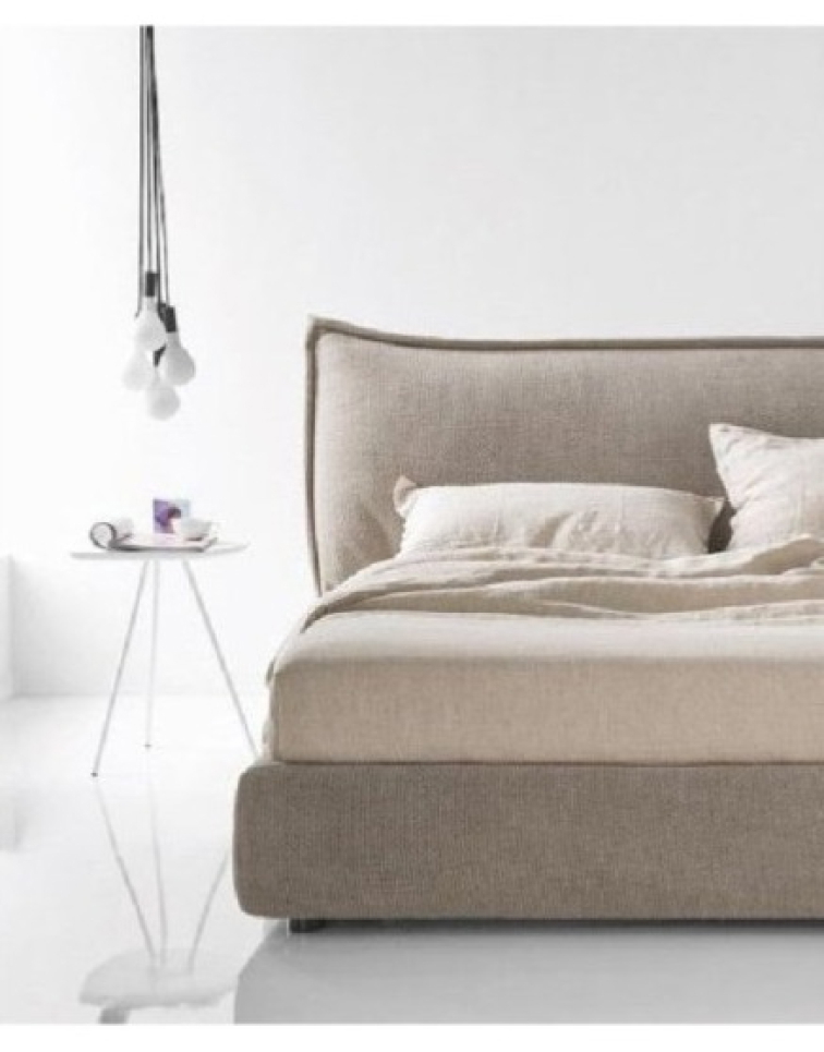 Čalouněná postel Softly, látka, CS6054