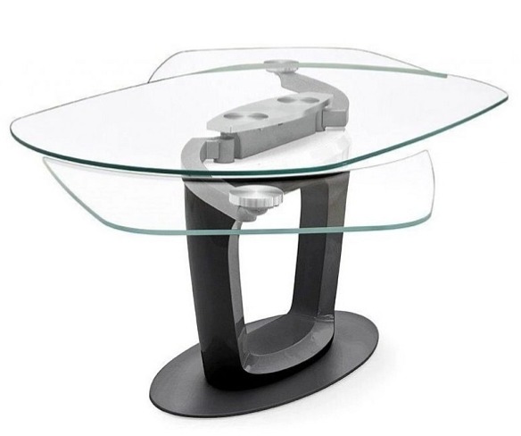 Rozkládací stůl Orbital, 165x105 cm až 263x105 cm, CS4145-S 165