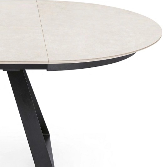Rozkládací oválný stůl Atlante, sklokeramika, CS4117