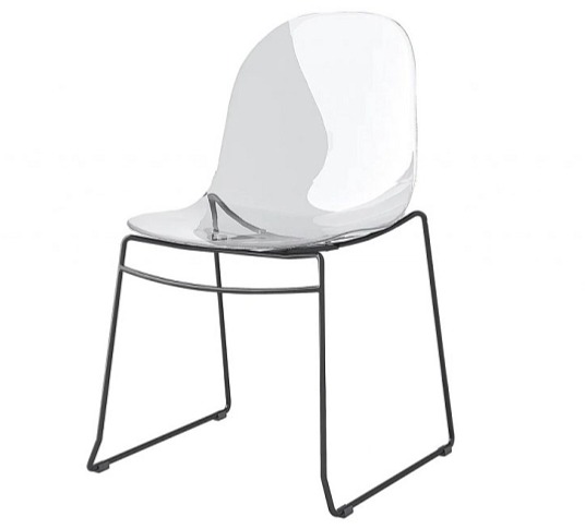 Jídelní židle Academy, polykarbonát, CB2172