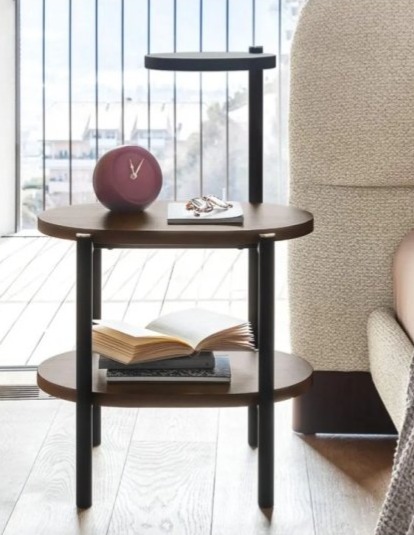 Noční stolek Madame s integrovanou LED lampou, CS6105-1A