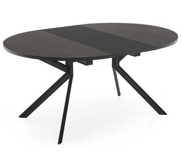 Kulatý jídelní stůl Giove, rozkládací, O120 cm, sklokeramika, CB4739-D 120