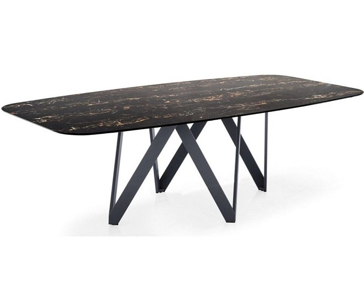 Stůl Cartesio obdélníkový, sklokeramika, CS4092-FB