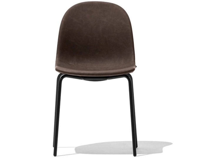 Jídelní židle Academy, kov, umělá kůže Vintage, CB1663-V