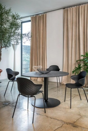 Židle Saint Tropez, kov, plast, CS1845