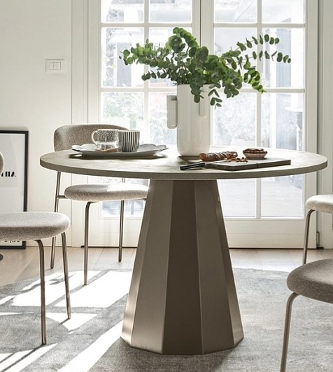 Kulatý stůl Dix, O90 cm, CB4804-FD 90