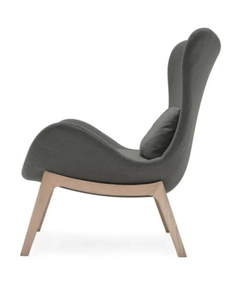 Křeslo Lazy Wood, dřevěná báze, CS3373-W 1310 - MTO