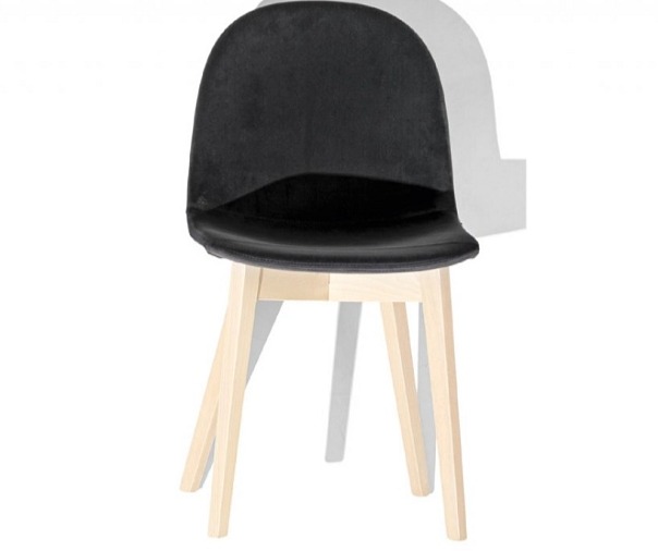 Jídelní židle Academy, dřevo, látka, CB1665-MAT