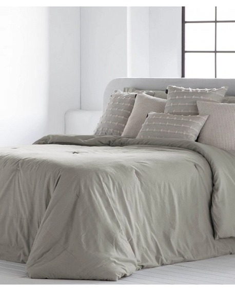 Přehoz na postel Bali Lino, lněný, sada se 2 povlaky na polštáře 70x50 cm