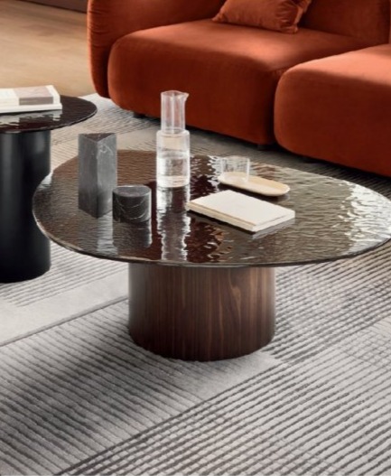 Konferenční stolek Mushroom, výška 36 cm, CS5140-B