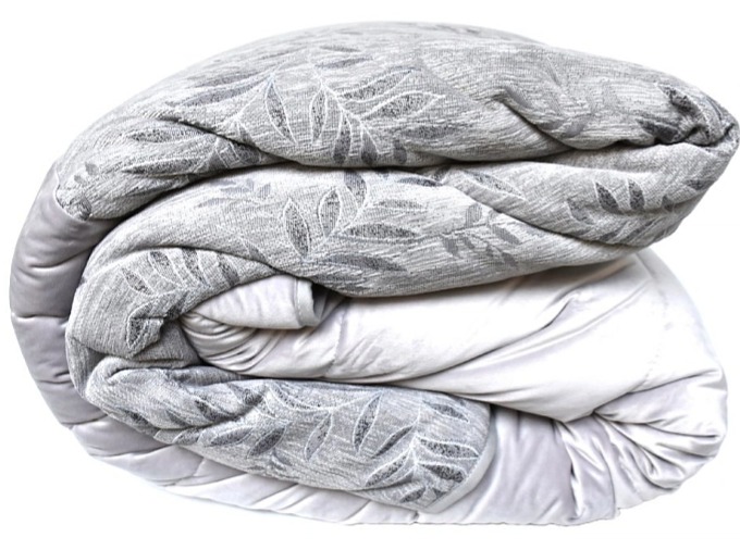 Přehoz na postel Salma Grey, šedá