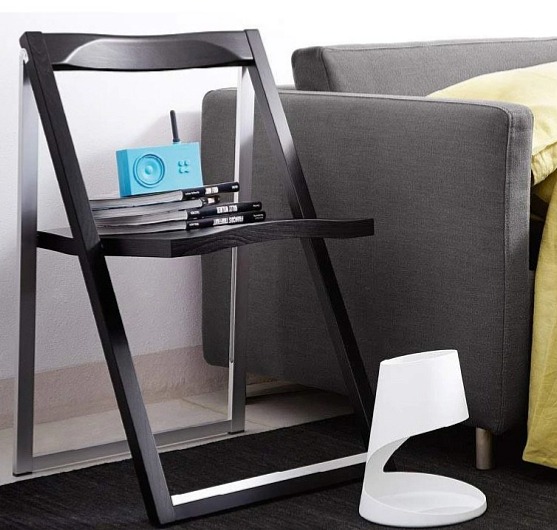 Skládací židle Skip, dřevo, hliník, CB207