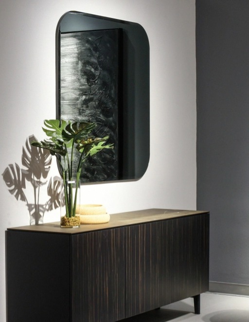 Vysoké zrcadlo Bevel, 180x90 cm, CS5139-R