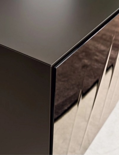 Komoda Ritratti, bronzové zrcadlové sklo, 181 cm, CS6213-1