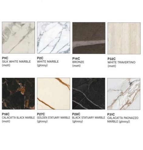 Kulatý stůl Icaro, O160, sklokeramika, CS4113-RD 160C