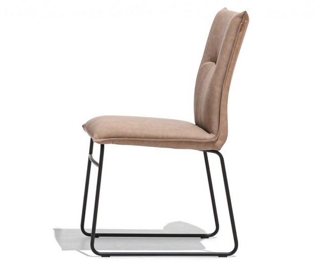 Jídelní židle Maya, kov látka, umělá kůže, CB1913