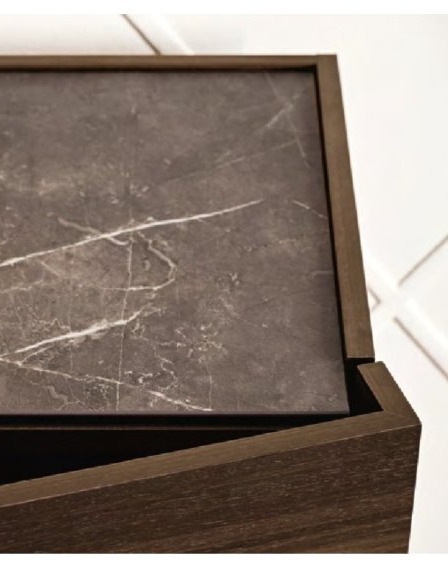 Dřevěná komoda Horizon, 3 dveře, CS6017-4B