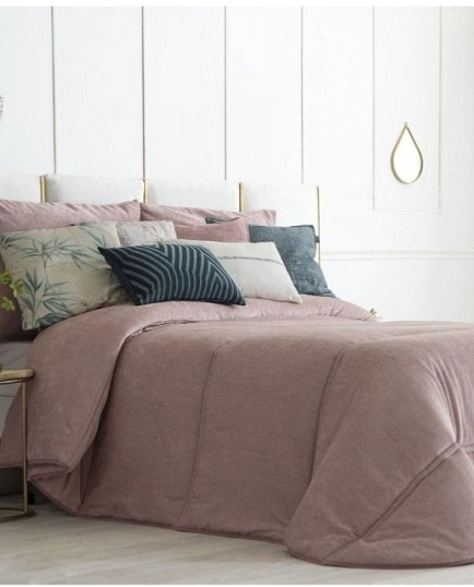 Přehoz na postel Soul Pink, starorůžový
