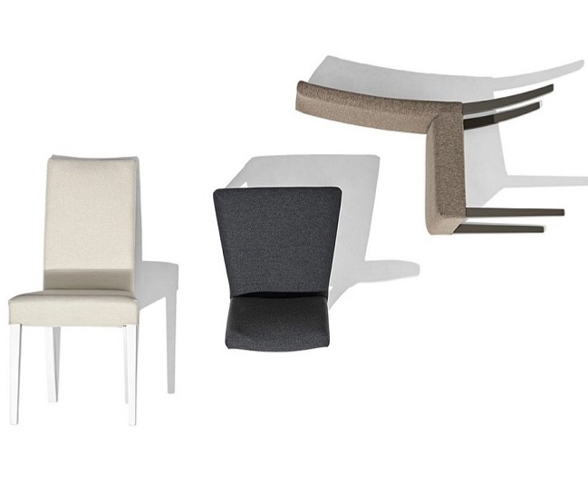 Vysoká židle Copenhagen, dřevo, látka, CB1656-C