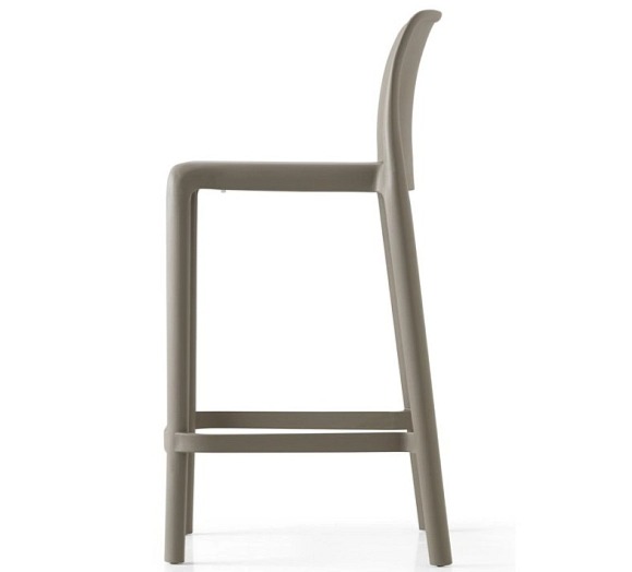 Barová židle Bayo, venkovní, plast, výška sedu 76 cm, CB1985