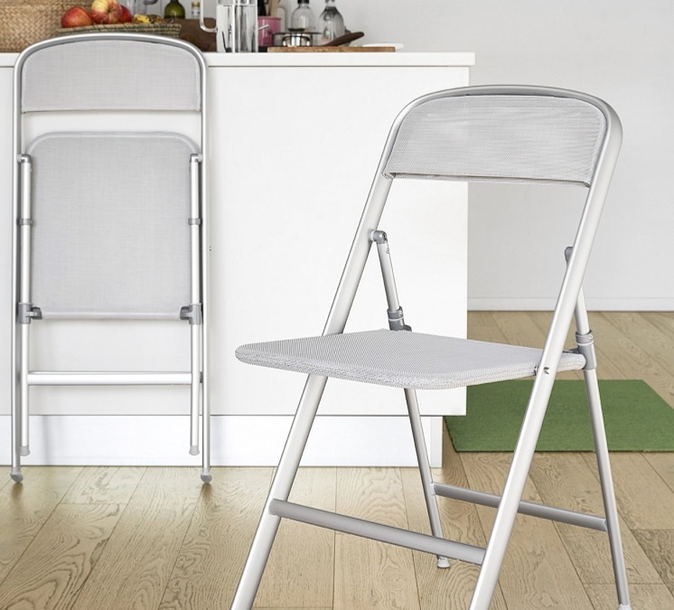 Skládací židle Alu, hliník, CB205