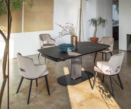 Židle s područkami Foyer, dřevo, variabilní potah, CS2000-MTO