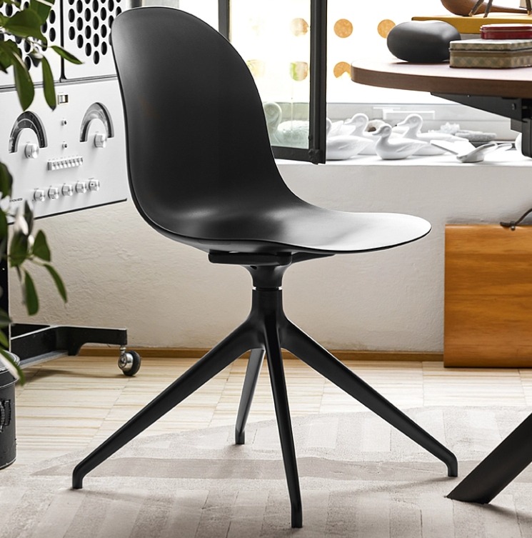 Otočná židle Academy, kov, plast, CB1694