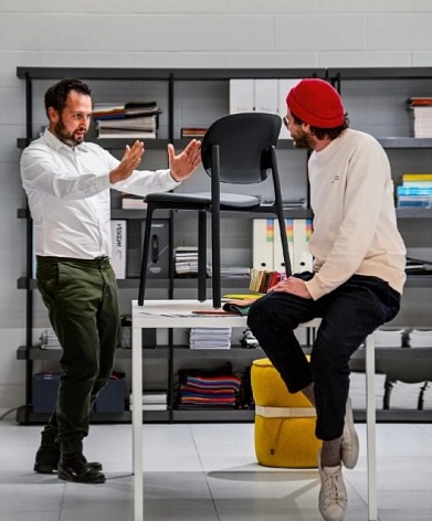 Židle Zero, CB2151, recyklovaný plast