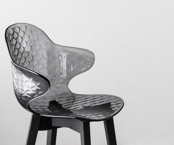 Jídelní židle Saint Tropez Wood, dřevo, plast, CS1855