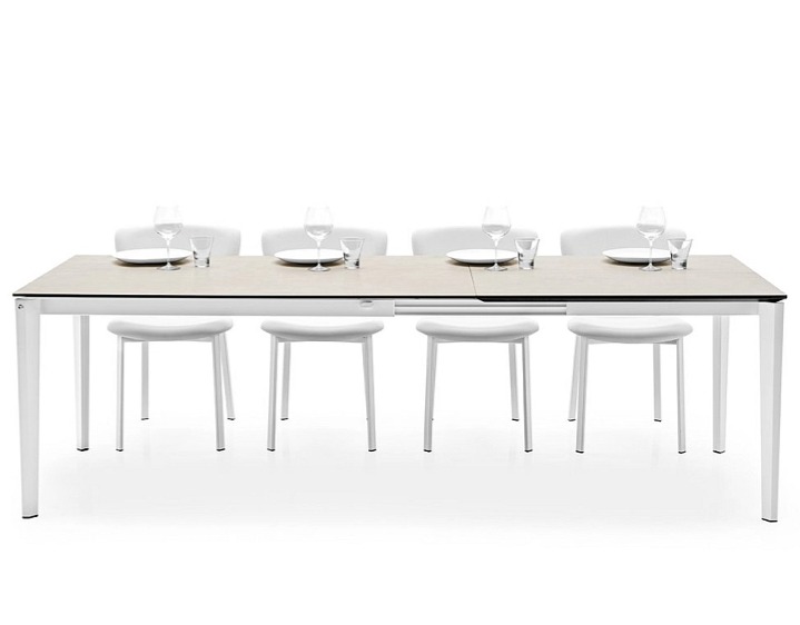 Jídelní stůl Pentagon Fast, sklokeramika, CB4800-R