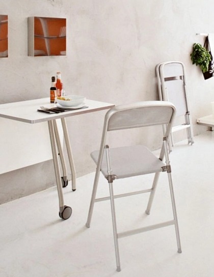 Skládací židle Alu, hliník, CB205