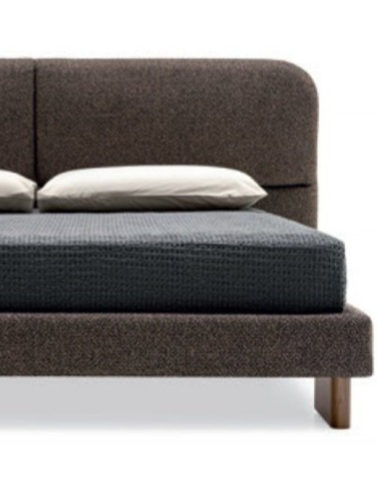 Elegantní postel Kilian Round, vysoké nohy, CS6107