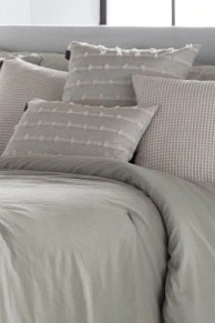 Přehoz na postel Bali Lino, lněný, sada se 2 povlaky na polštáře 70x50 cm