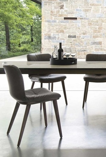 Jídelní židle Annie Soft Vintage umělá kůže CS1846-V