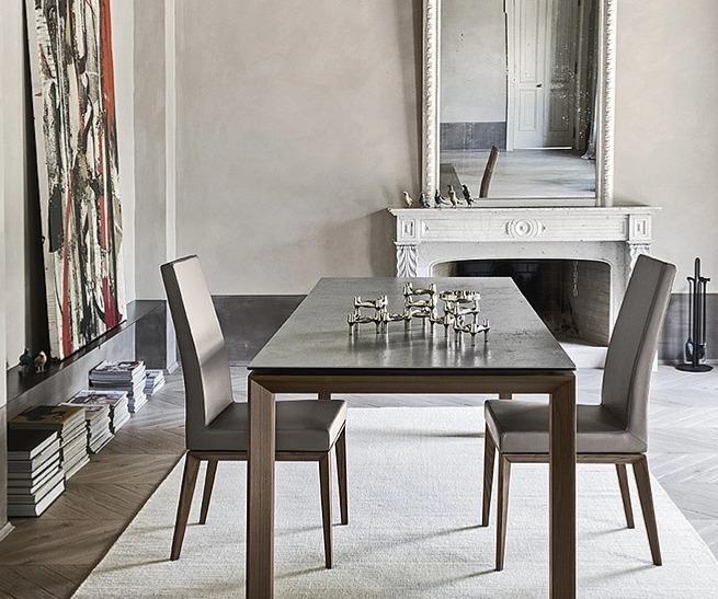 Vysoká židle Bess, dřevo, variabilní potah, CS1294-MTO