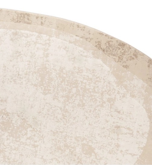 Oválný koberec Bean, béžový, CS7279