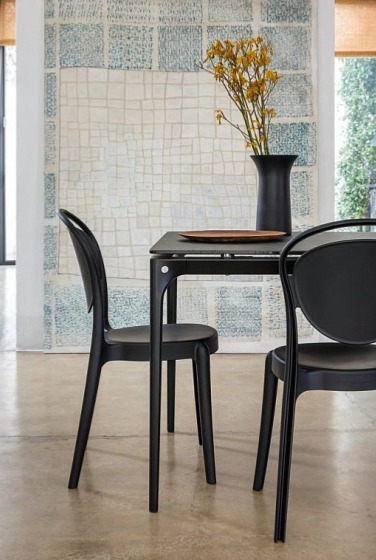 Stohovatelná židle Parisienne, plastová, transparentní, CS1263