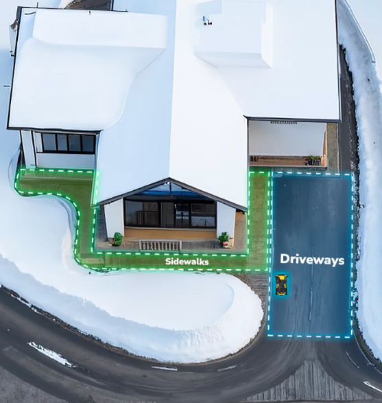 Yarbo Core - modul sněhová fréza