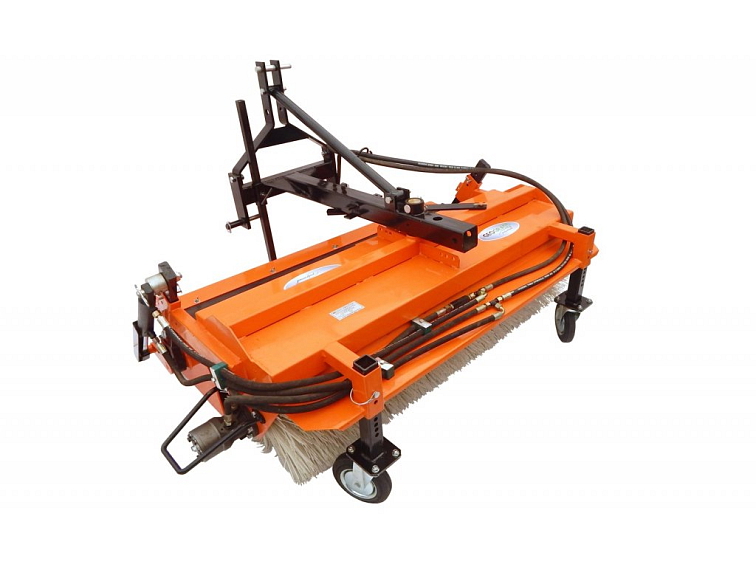 Zametací kartáč SW 150 cm se sběrným košem PŘEDVÁDĚCÍ STROJ