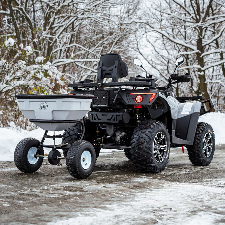 Tažené rozmetadlo za malotraktor 60 kg