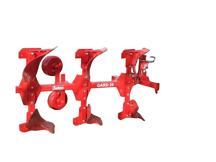 Pluh trojradličný nesený otočný 75 cm