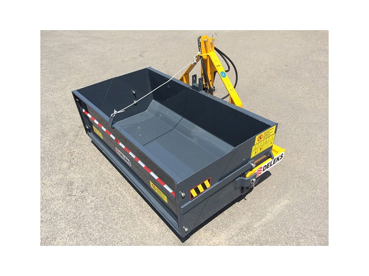 Transportní box za traktor hydraulicky výklopný s čelem 120